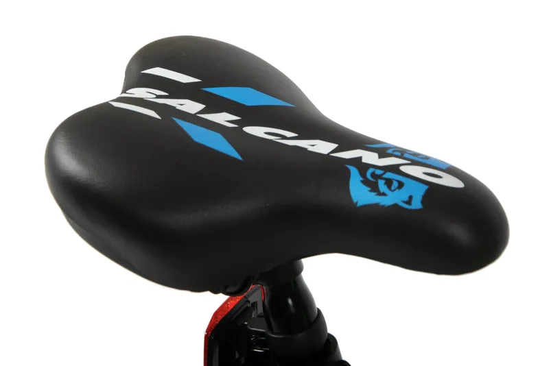 Salcano Wolf 16 Inch Wheel Kids Bike Black and Green-6